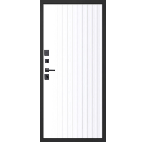 Стальная дверь "Nord" (терморазрыв 3к). Заказная модель. | Два слоя покрытия: первый слой - цинкогрунт, второй слой - порошковое покрытие (дверь - 