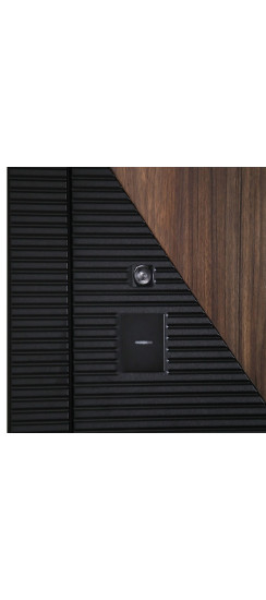 Стальная дверь "Берилл" (биометрический замок DZ 888). Заказная модель. | Порошковое покрытие 