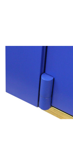 Стальная дверь "Lamborghini". Заказная модель. | Два цвета покраски коробки: внешняя сторона - 