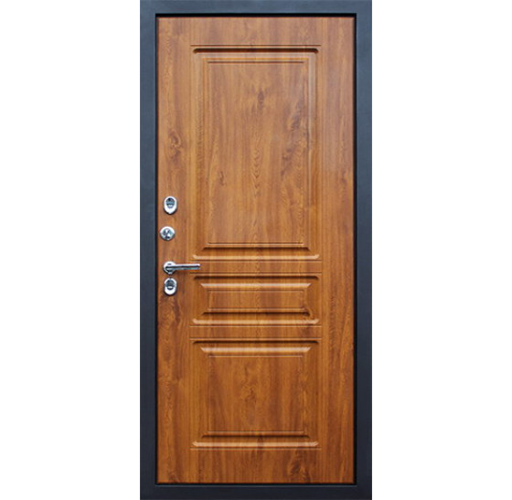 Стальная дверь "Геркулес" (терморазрыв 3к). Заказная модель. | Два слоя покрытия: первый слой - цинкогрунт, второй слой - порошковое покрытие 