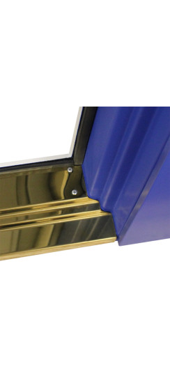 Стальная дверь "Lamborghini". Заказная модель. | Два цвета покраски коробки: внешняя сторона - 