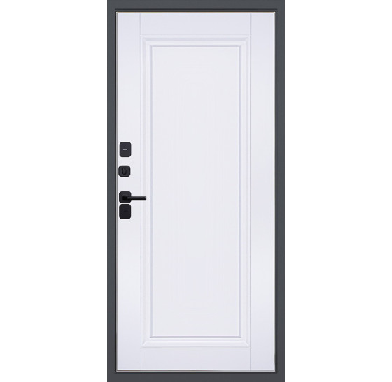 Стальная дверь "Азурит" (терморазрыв 3к). Заказная модель. | Порошковое покрытие 