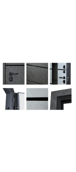 Стальная дверь "Енисей". Заказная модель. | Порошковое покрытие 