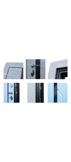 Стальная дверь "Аякс". Заказная модель. | Порошковое покрытие металлических элементов 