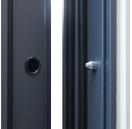 Стальная дверь "Англия" (терморазрыв 3к). Заказная модель. | Первый слой - цинкогрунт, второй слой - порошковое покрытие 