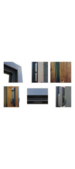 Стальная дверь "Слэб". Заказная модель. | Первый слой - цинкогрунт, второй слой - порошковое покрытие 