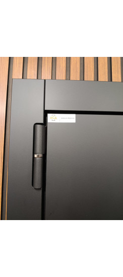 Стальная дверь "Аша" 3Д (биометрический замок). Заказная модель. | Порошковое покрытие 