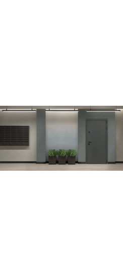 Стальная дверь "Лима" (адаптивная замковая часть). Заказная модель. | Порошковое покрытие 