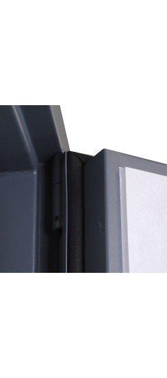 Стальная дверь "Оникс". Заказная модель. | Порошковое покрытие 