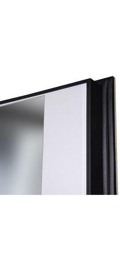 Стальная дверь "Авангард" с зеркалом (биометрический замок) | Порошковое покрытие 