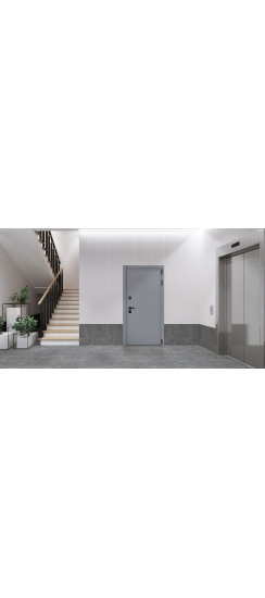 Стальная дверь «Бруклин». Заказная модель. | Порошковое покрытие 