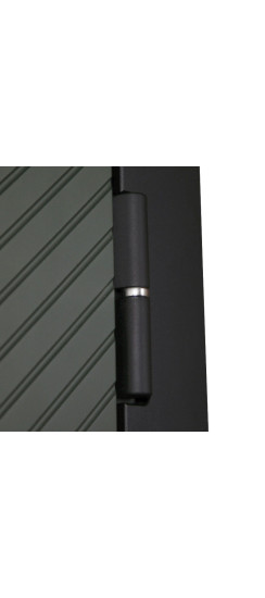 Стальная дверь "Форт" с зеркалом (биометрический замок). | Порошковое покрытие 