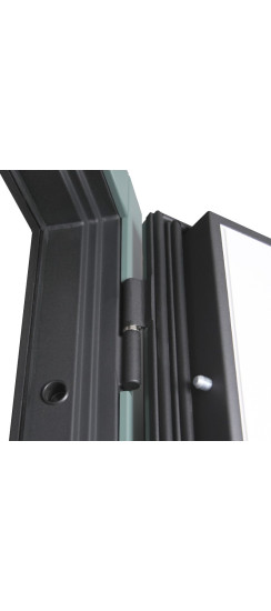 Стальная дверь «Тесла». Заказная модель. | Порошковое покрытие 