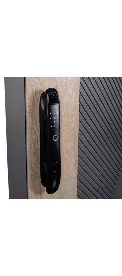 Стальная дверь "Бастион" с биометрическим замком | Порошковое покрытие 