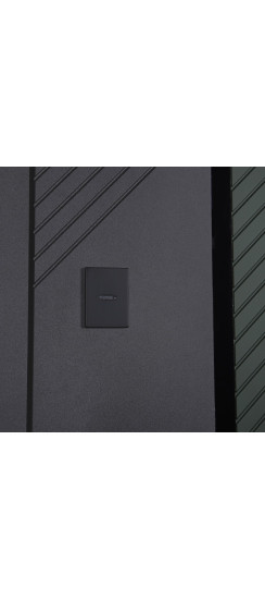 Стальная дверь "Форт" с зеркалом | Порошковое покрытие 