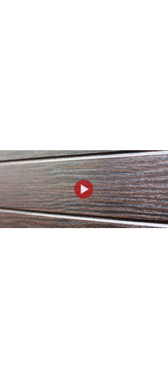 Стальная дверь "Ligero". Заказная модель. | Два слоя покрытия: первый слой - цинкогрунт, второй слой - порошковое покрытие (цвет 