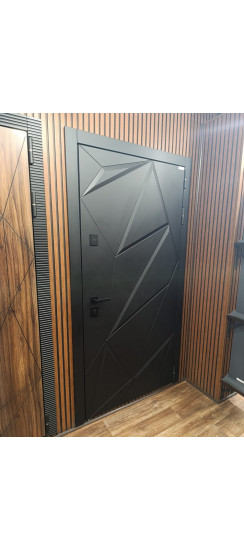 Стальная дверь "Амстердам". Заказная модель. | Порошковое покрытие 