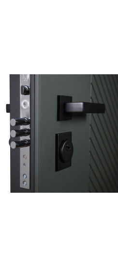 Стальная дверь "Лима" (адаптивная замковая часть). Заказная модель. | Порошковое покрытие 