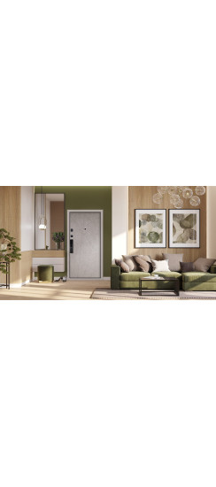 Стальная дверь "Сантос". Заказная модель. | Порошковое покрытие 