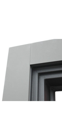 Стальная дверь "Spark". Заказная модель. | Первый слой - цинкогрунт, второй слой - порошковое покрытие 