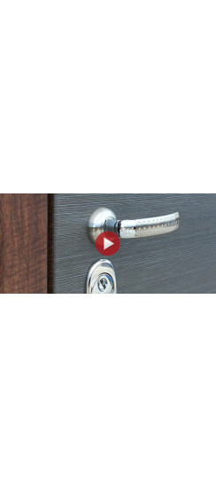 Стальная дверь "AtlasNext". Заказная модель. | Первый слой - цинкогрунт, второй слой порошковое покрытие 