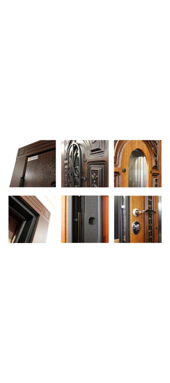 Стальная дверь "Русь Великая". Заказная модель. | Порошковое покрытие 