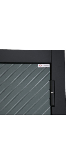 Стальная дверь "Альфа" с зеркалом. Заказная модель. | Порошковое покрытие 