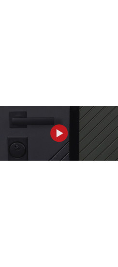 Стальная дверь "Форт" с зеркалом | Порошковое покрытие 