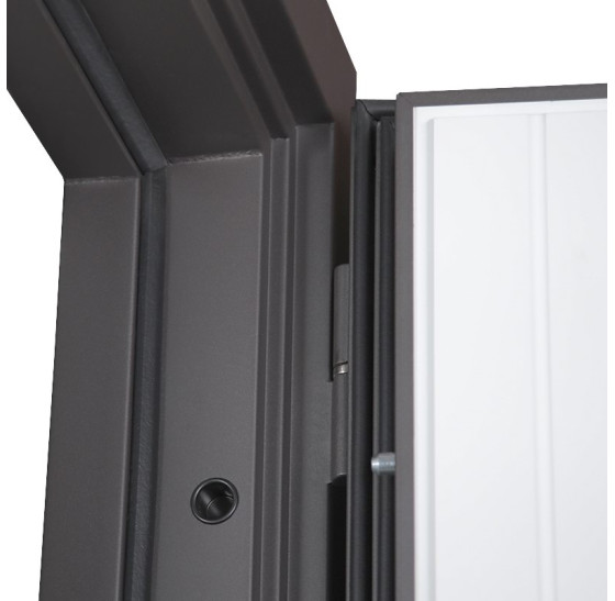 Стальная дверь "Bravo" (терморазрыв 3к). Заказная модель. | Два слоя покрытия: первый слой - цинкогрунт, второй слой - порошковое покрытие 