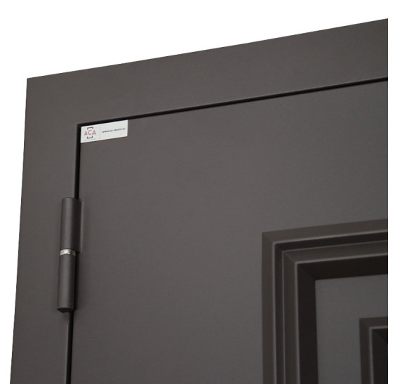 Стальная дверь "Tartos" (терморазрыв 3к). Заказная модель. | Два слоя покрытия: первый слой - цинкогрунт, второй слой - порошковое покрытие 