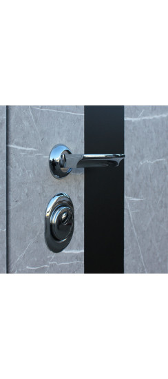 Стальная дверь "Аякс". Заказная модель. | Порошковое покрытие металлических элементов 