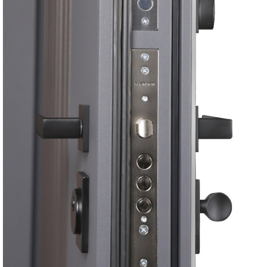 Стальная дверь "Winter" (терморазрыв 3к). Заказная модель. | Два слоя покрытия: первый слой - цинкогрунт, второй слой - порошковое покрытие (дверь -  