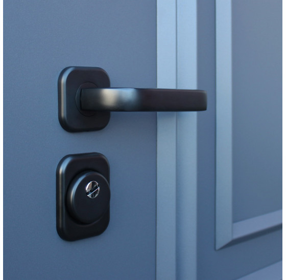 Стальная дверь "Лабиринт" (терморазрыв 3к). Заказная модель. | Два слоя покрытия: первый слой - цинкогрунт, второй слой - порошковое покрытие 