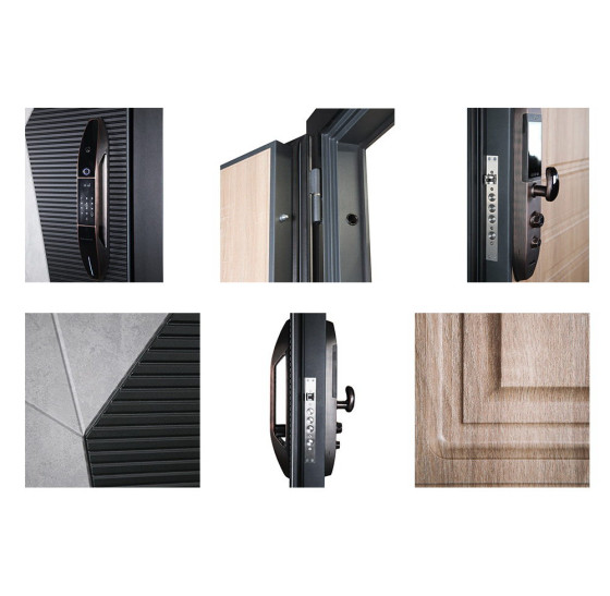 Стальная дверь "Royal". Заказная модель. | Порошковое покрытие 