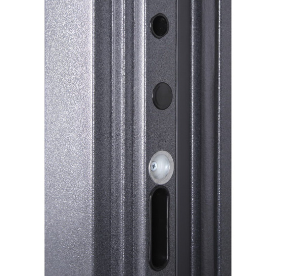 Стальная дверь "Galant" с окном (терморазрыв 3к). Заказная модель. | Два слоя покрытия: первый слой - цинкогрунт, второй слой - порошковое покрытие (цвет 