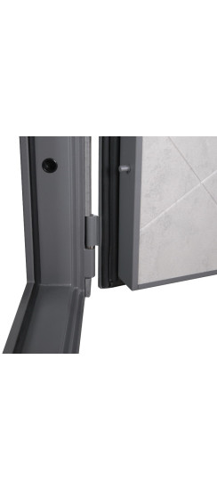 Стальная дверь "Сантос". Заказная модель. | Порошковое покрытие 