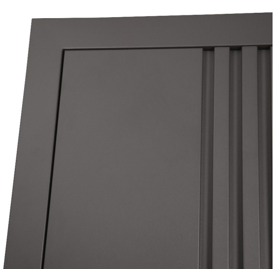 Стальная дверь "Bravo" (терморазрыв 3к). Заказная модель. | Два слоя покрытия: первый слой - цинкогрунт, второй слой - порошковое покрытие 