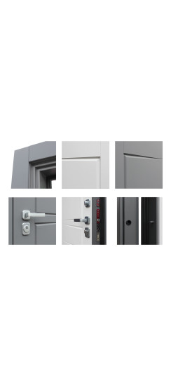 Стальная дверь "Челси" | Порошковое покрытие 