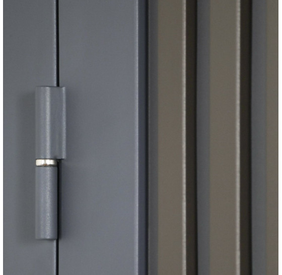 Стальная дверь "Winter" (терморазрыв 3к). Заказная модель. | Два слоя покрытия: первый слой - цинкогрунт, второй слой - порошковое покрытие (дверь -  