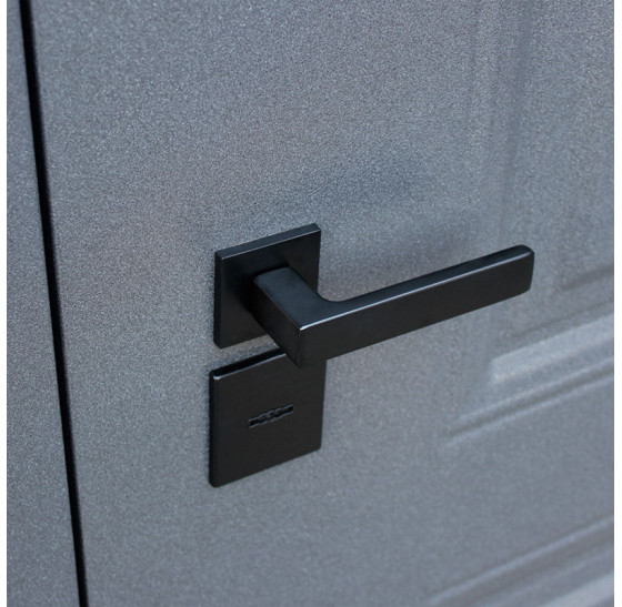 Стальная дверь "Арктика" с зеркалом (терморазрыв 3к). Заказная модель. | Порошковое покрытие 