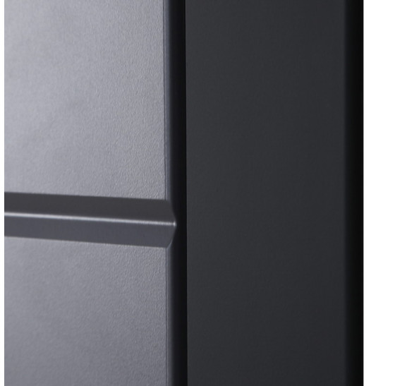 Стальная дверь "Снегирь" с окном (терморазрыв 3к). Заказная модель. | Два слоя покрытия: первый слой - цинкогрунт, второй слой - порошковое покрытие 