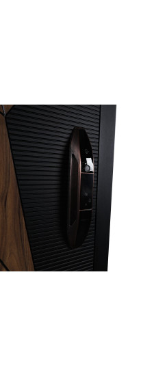 Стальная дверь "Mix". Заказная модель. | Порошковое покрытие 