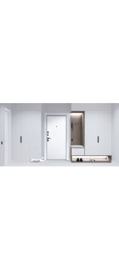 Стальная дверь «Бруклин». Заказная модель. | Порошковое покрытие 