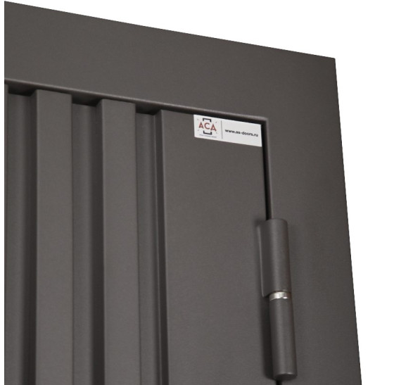 Стальная дверь "Bravo" (терморазрыв 3к). Заказная модель. | Два слоя покрытия: первый слой - цинкогрунт, второй слой - порошковое покрытие 