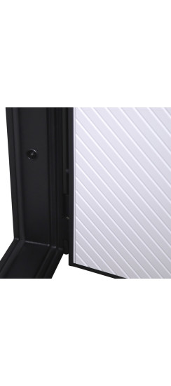 Стальная дверь "Лима" (биометрический замок). Заказная модель. | Порошковое покрытие 