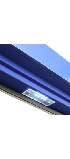 Стальная дверь "Lamborghini". Заказная модель. | Два цвета покраски коробки: внешняя сторона - 