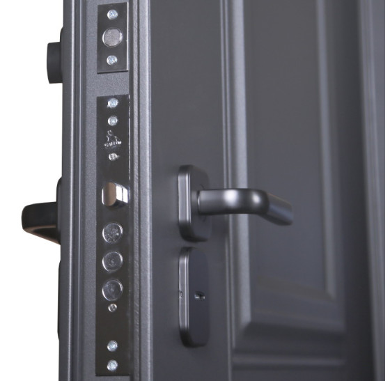 Стальная дверь "Азурит" (терморазрыв 3к). Заказная модель. | Порошковое покрытие 