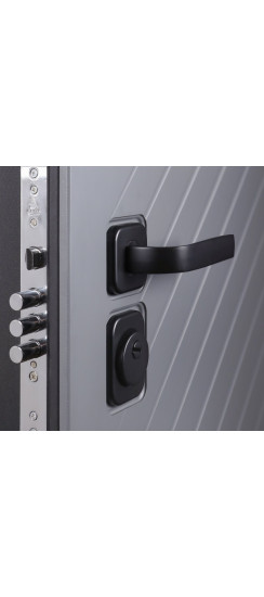 Стальная дверь «Бруклин». Заказная модель. | Порошковое покрытие 