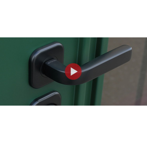 Стальная дверь "Лондон" (терморазрыв 3к). Заказная модель. | Два слоя покрытия: первый слой - цинкогрунт, второй слой - порошковое покрытие 