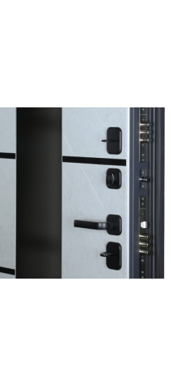 Стальная дверь "Енисей". Заказная модель. | Порошковое покрытие 